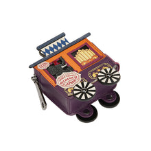 Load image into Gallery viewer, Vendula Skelecat&#39;s Travelling Ghost Circus Train Carriage Coin Purse

