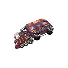 Load image into Gallery viewer, Vendula Skelecat&#39;s Travelling Ghost Circus Train Charm Bag
