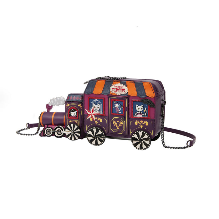 Vendula Skelecat's Travelling Ghost Circus Train Bag
