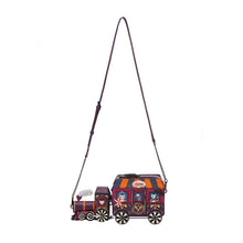Load image into Gallery viewer, Vendula Skelecat&#39;s Travelling Ghost Circus Train Bag
