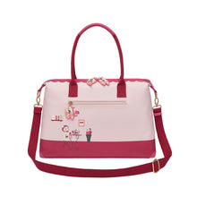 Load image into Gallery viewer, Vendula Perfectly Pink Afternoon Tea Bus Bonnie Weekender
