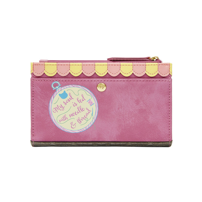 Vendula Sewing Shop - Rasberry Edition Compact Folding Wallet