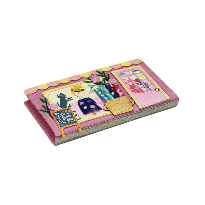 Vendula Sewing Shop - Rasberry Edition Compact Folding Wallet