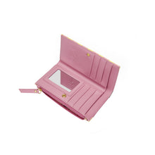 Load image into Gallery viewer, Vendula Sewing Shop - Rasberry Edition Compact Folding Wallet
