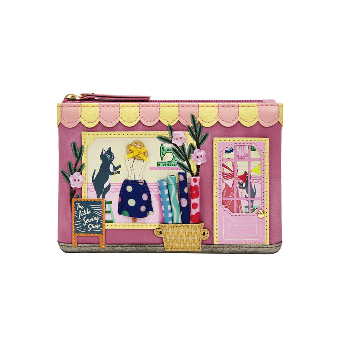 Vendula Sewing Shop - Rasberry Edition Zipper Coin Purse