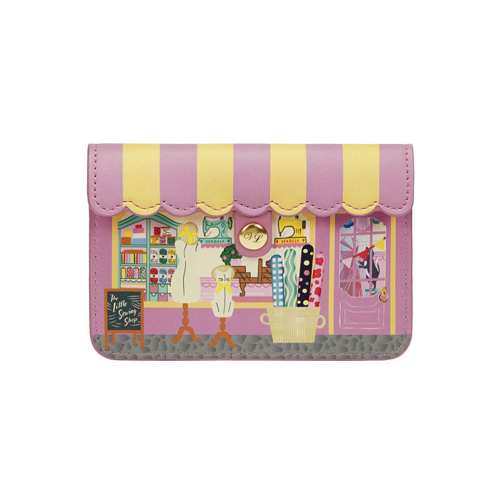 Vendula Sewing Shop - Rasberry Edition Accordian Card Wallet