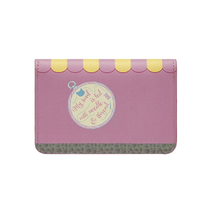 Vendula Sewing Shop - Rasberry Edition Accordian Card Wallet
