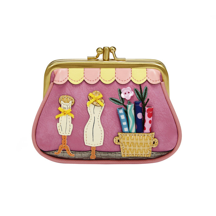 Vendula Sewing Shop - Rasberry Edition Clipper Coin Purse