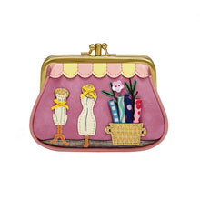 Load image into Gallery viewer, Vendula Sewing Shop - Rasberry Edition Clipper Coin Purse
