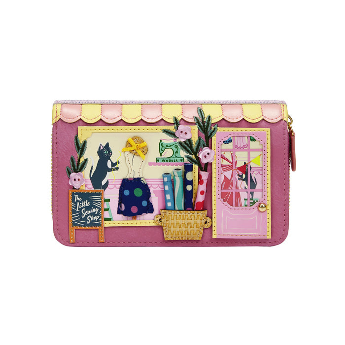 Vendula Sewing Shop - Rasberry Edition Medium Ziparound Wallet