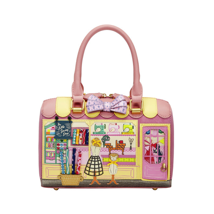 Vendula Sewing Shop - Rasberry Edition Speedy Bowler Bag