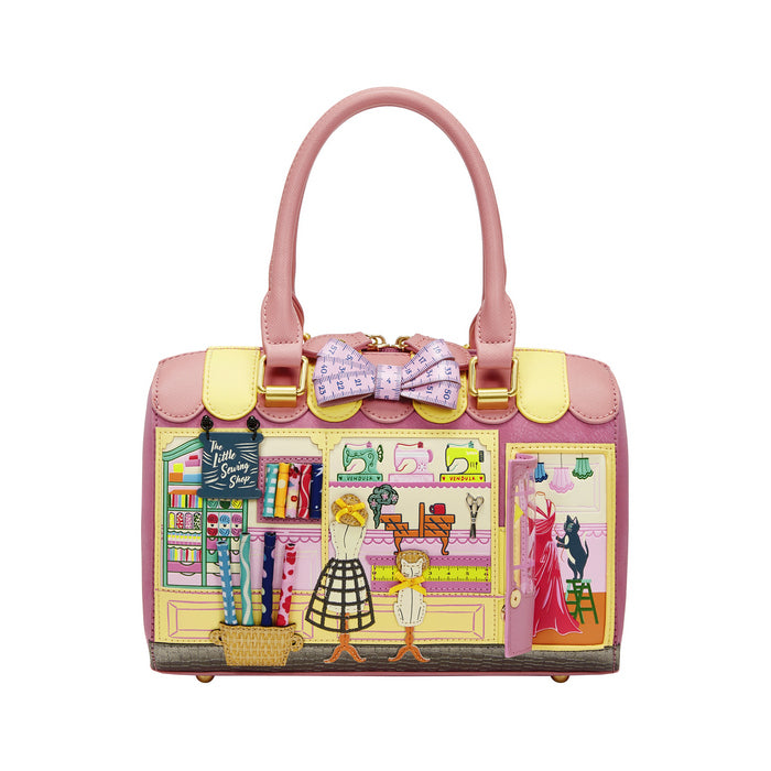 Vendula Sewing Shop - Rasberry Edition Speedy Bowler Bag