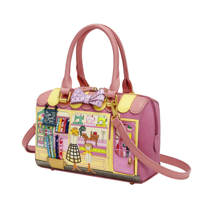Vendula Sewing Shop - Rasberry Edition Speedy Bowler Bag
