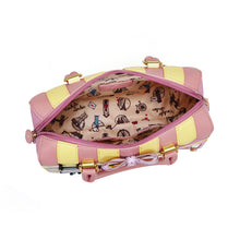 Load image into Gallery viewer, Vendula Sewing Shop - Rasberry Edition Speedy Bowler Bag
