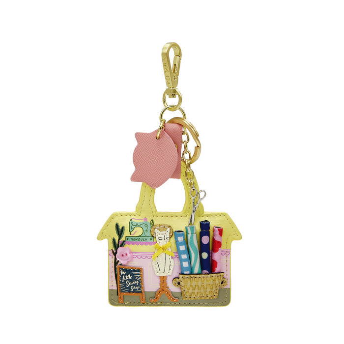 Vendula Sewing Shop - Rasberry Edition Key Charm