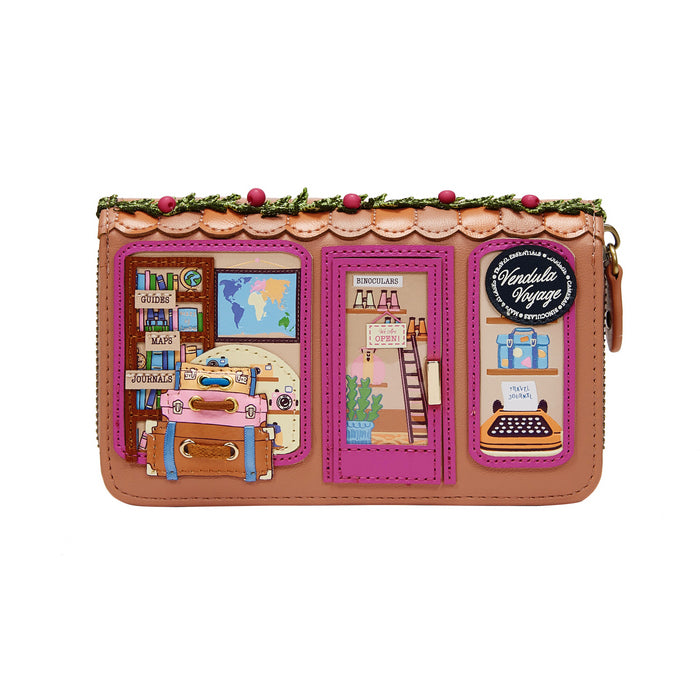 Vendula Voyage Travel Shop Medium Ziparound Wallet