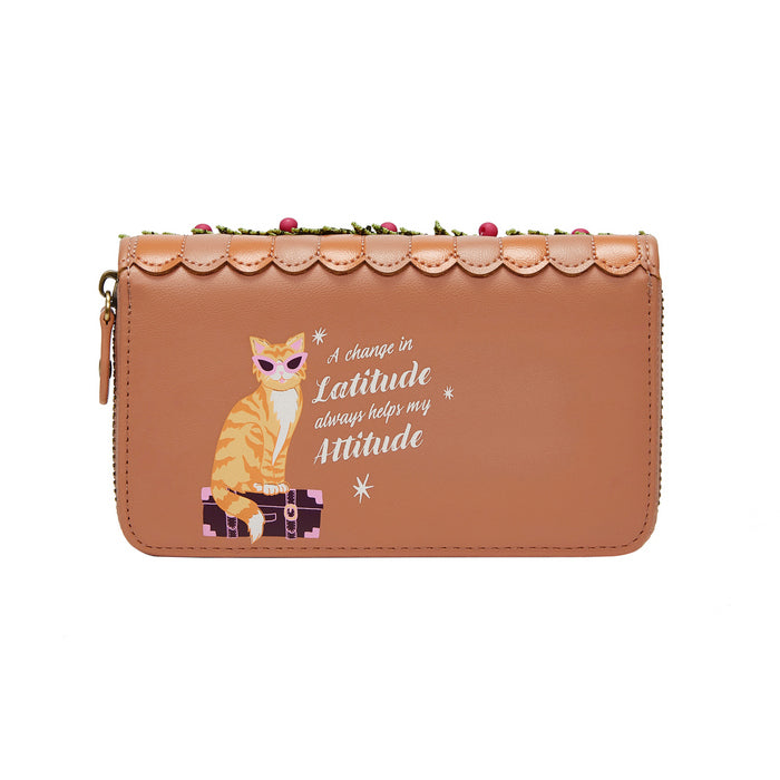 Vendula Voyage Travel Shop Medium Ziparound Wallet