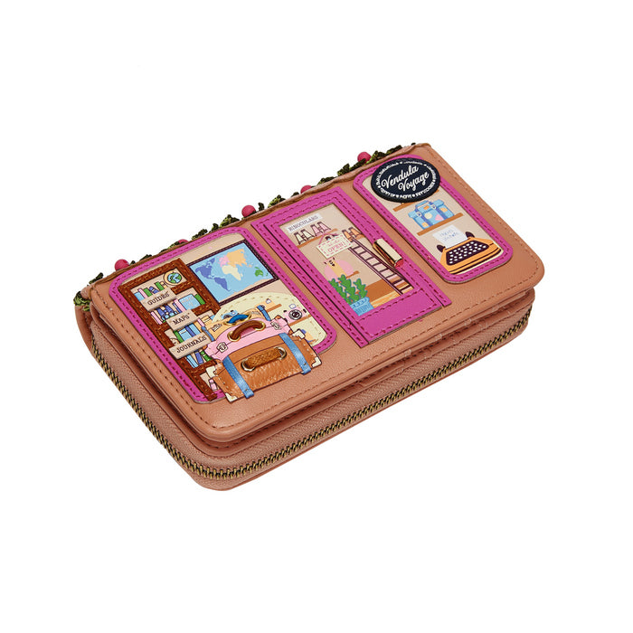 Vendula Voyage Travel Shop Medium Ziparound Wallet