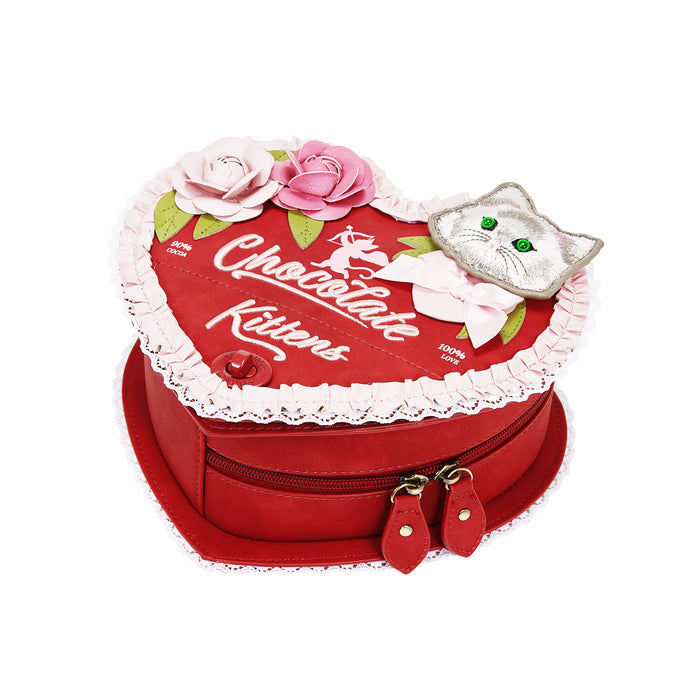 Vendula Chocolate Box--Heart Chocolate Box Bag