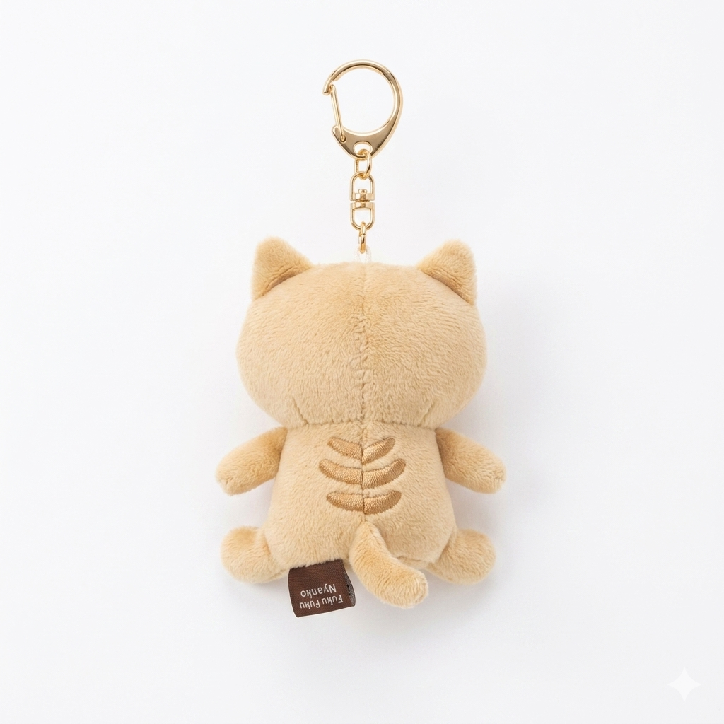 FFN Smiling Cat Pendant Ginger Cat
