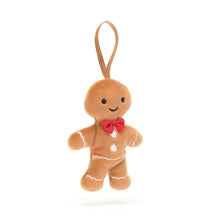 Load image into Gallery viewer, Jellycat Festive Folly Christmas Gingerbread Fred 16cm
