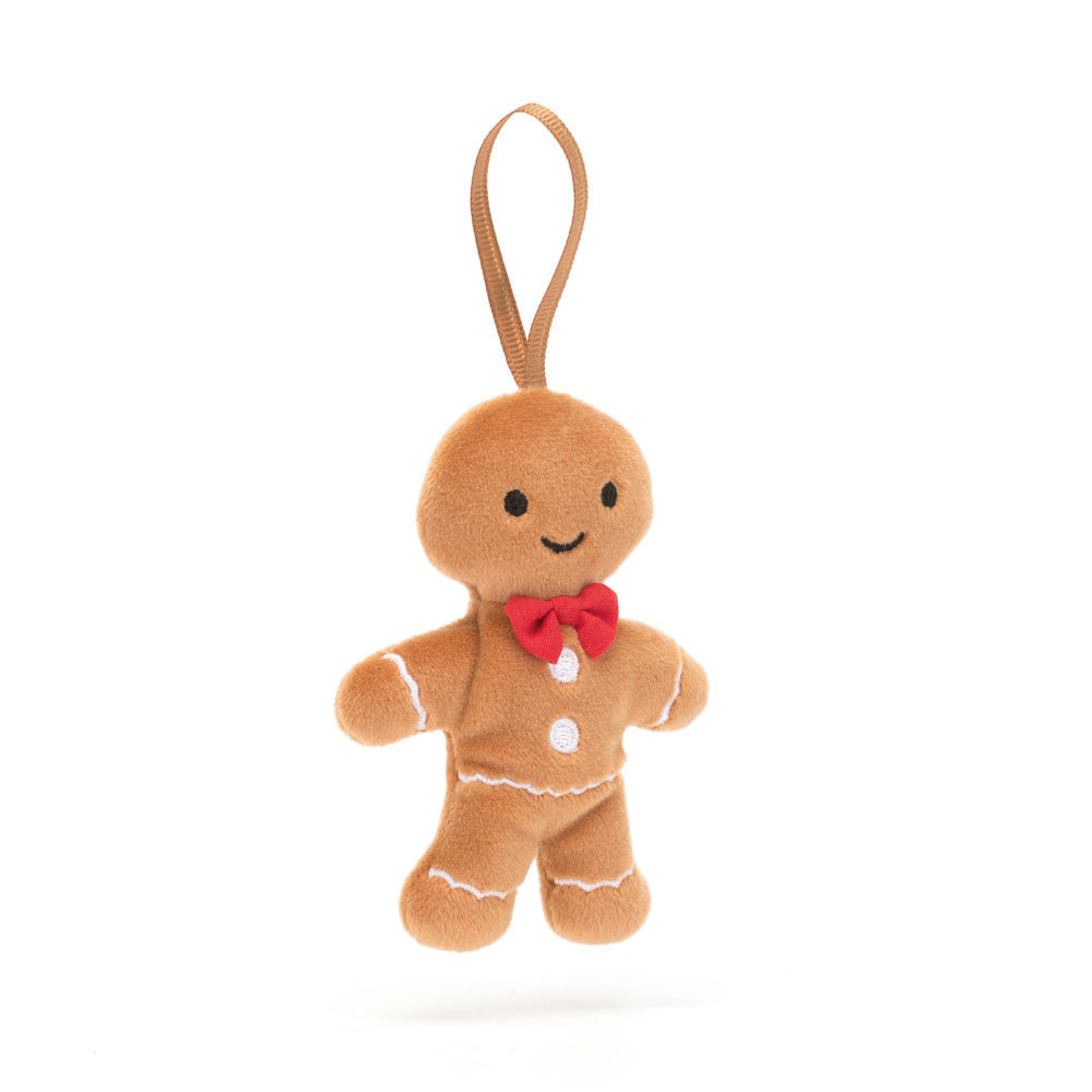 Jellycat Festive Folly Christmas Gingerbread Fred 16cm