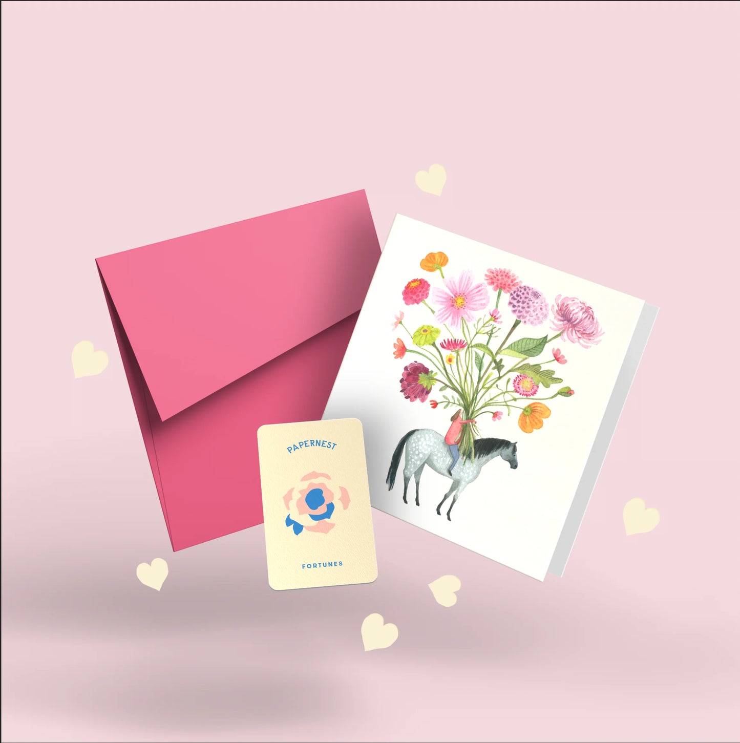 Papernest Flowers On Horseback Card