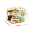 Robotime Rolife Farmhouse Kitchen DIY Miniature House DW024