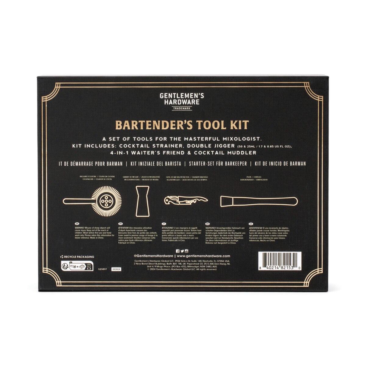 Designworks Bartenders Kit