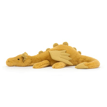 Load image into Gallery viewer, Jellycat Golden Dragon Huge 66cm
