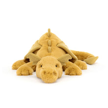 Load image into Gallery viewer, Jellycat Golden Dragon Huge 66cm
