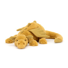 Load image into Gallery viewer, Jellycat Golden Dragon Medium 50cm
