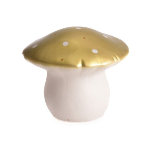 Knox & Floyd Heico Lamp – Medium Mushroom Gold