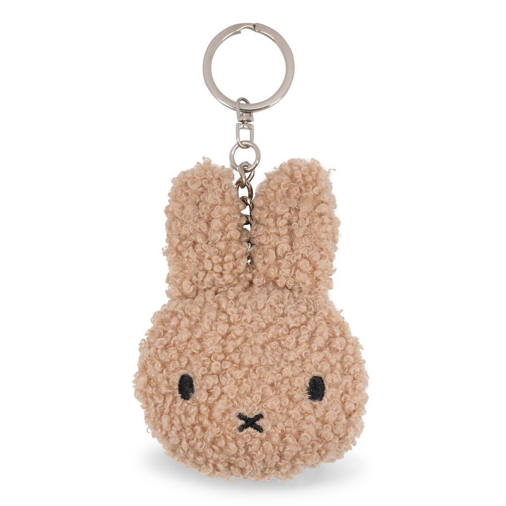 Miffy & Friends Miffy Flat Keychain ECO Tiny Teddy Beige 10 cm