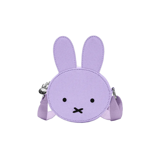 Miffy Crossbody Bag Canvas Ears Lilac Small