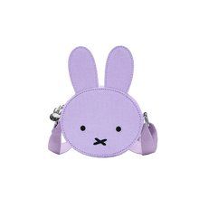 Load image into Gallery viewer, Miffy Crossbody Bag Canvas Ears Lilac Small
