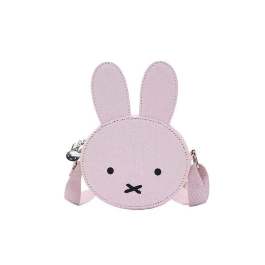 Miffy Crossbody Bag Canvas Ears Pink Small