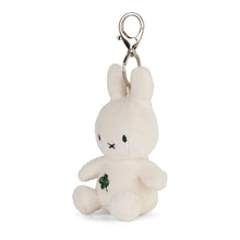 Load image into Gallery viewer, Miffy &amp; Friends Miffy Four Leaf Clover Keychain Offwhite 10 cm
