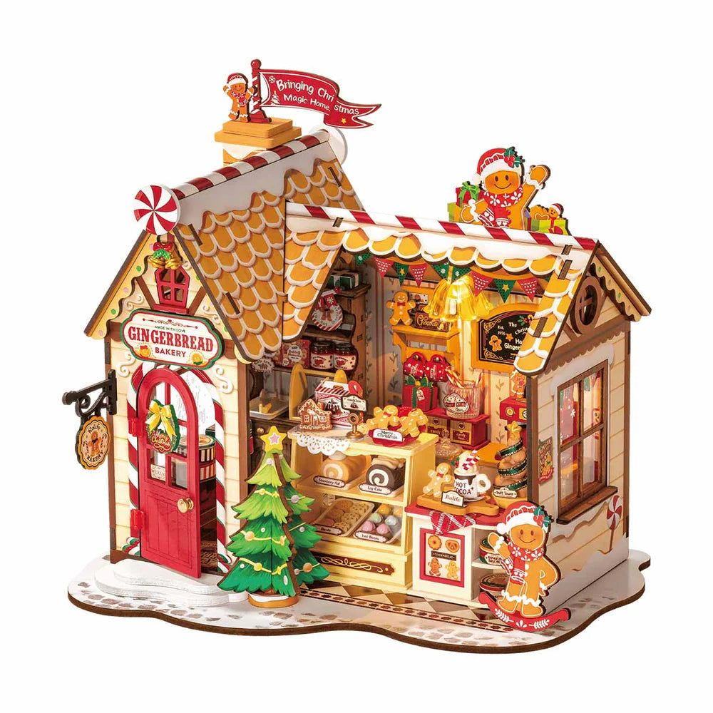 Robotime Gingerbread House DIY Miniature House DG176