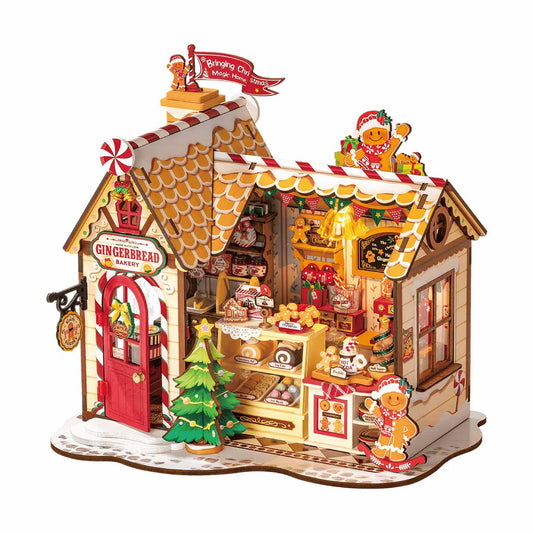 Robotime Gingerbread House DIY Miniature House DG176