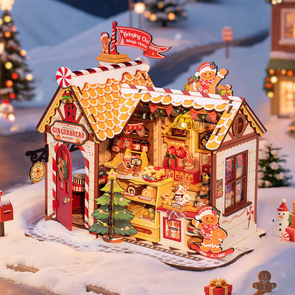 Robotime Gingerbread House DIY Miniature House DG176