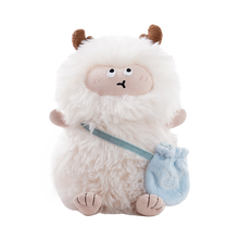 Load image into Gallery viewer, Glee Beanx  – Chubby Series Plush - Gulu the Fuzzy Monster 22cm

