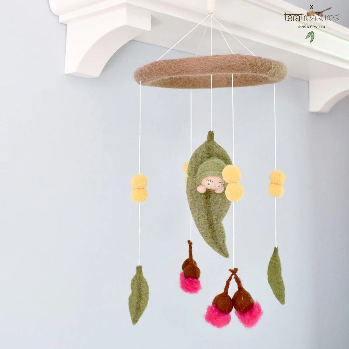 Tara Treasures x May Gibbs Gumnut Baby Cot Mobile
