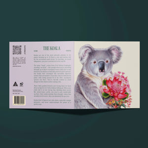 Papernest Big Koala Flowers Card