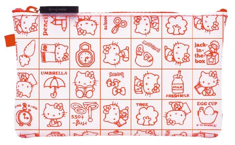 NUU- Hello Kitty Red/White Retro Pouch 190mm