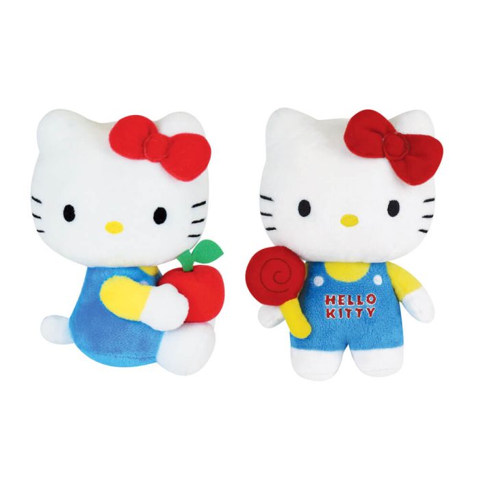 Hello Kitty and Friends Hello Kitty Apple & Lollipop Plush 17cm