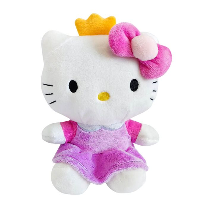 Hello Kitty and Friends Hello Kitty Eco Plush Princess Medium 14cm