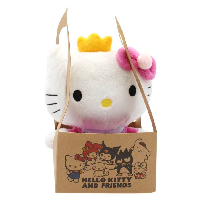 Hello Kitty and Friends Hello Kitty Eco Plush Princess Medium 14cm
