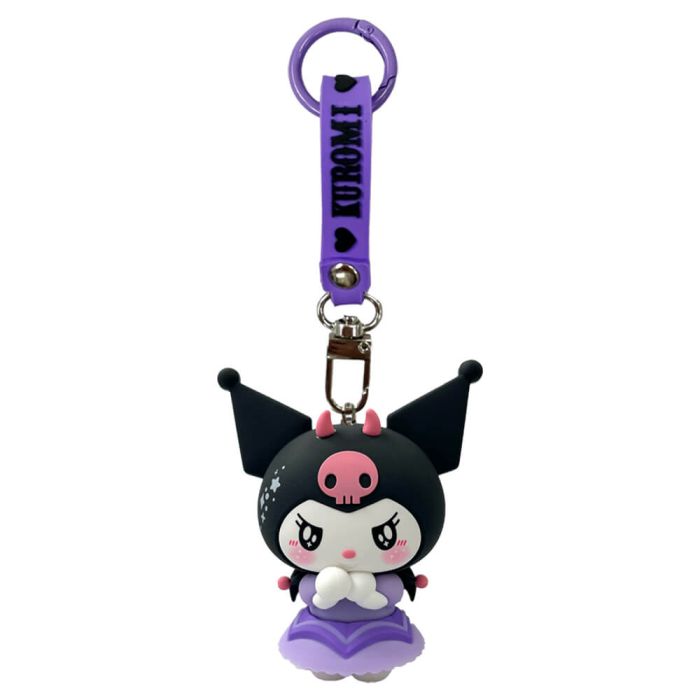 Hello Kitty and Friends -Kuromi & My Melody Angel & Devil Collector Figurine Bag Clips