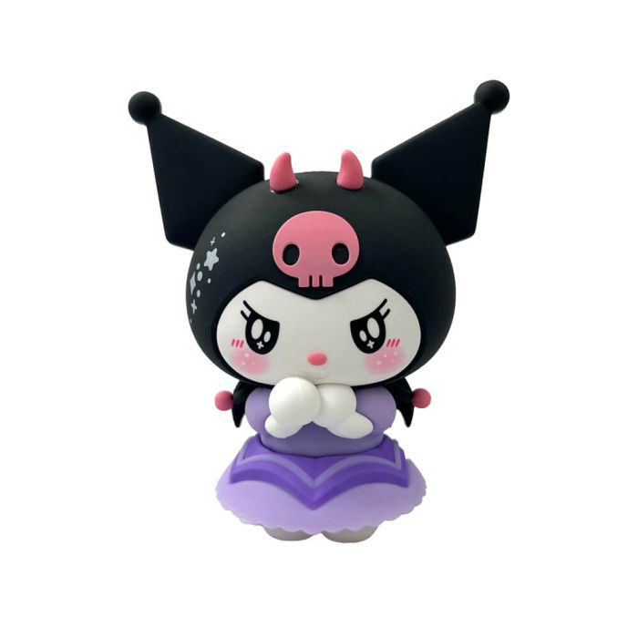 Hello Kitty and Friends -Kuromi & My Melody Angel & Devil Collector Figurine Bag Clips